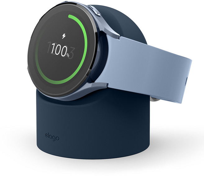 엘라고 GW2 갤럭시 워치 충전 거치대, 진인디고, 1개