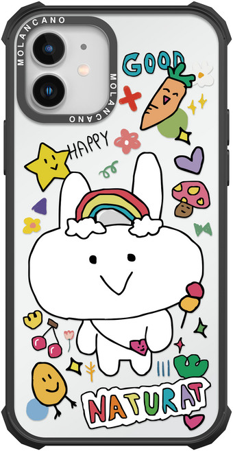 MOLAN CANO Impact 透明獨特設計手機殼