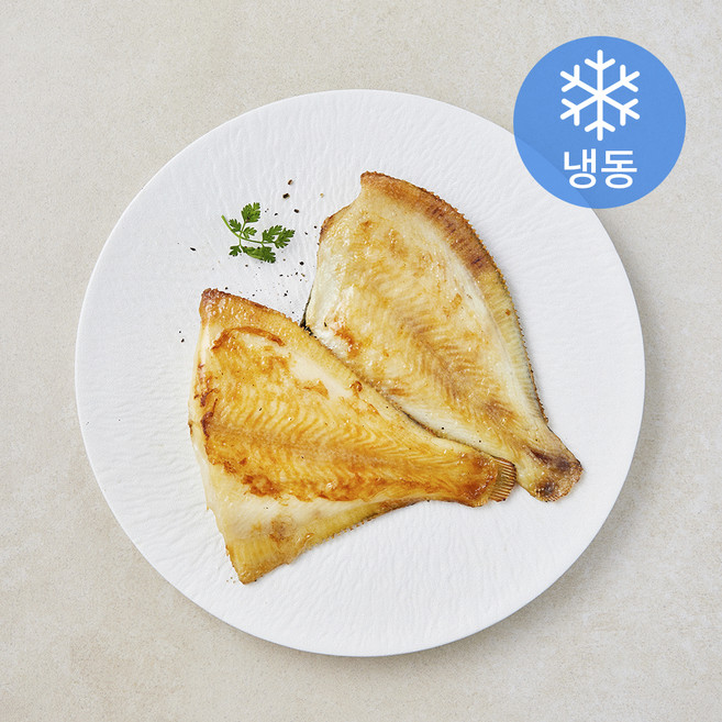 엄마애바다 손질 화덕 가자미구이 3미 (냉동), 1개, 210g