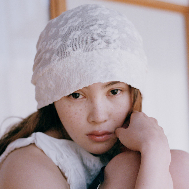 POESIE D'AME FLORE TERRY BEANIE