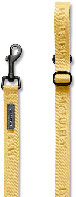 마이플러피 길이 조절 멀티 리드줄, 옐로우, 1개