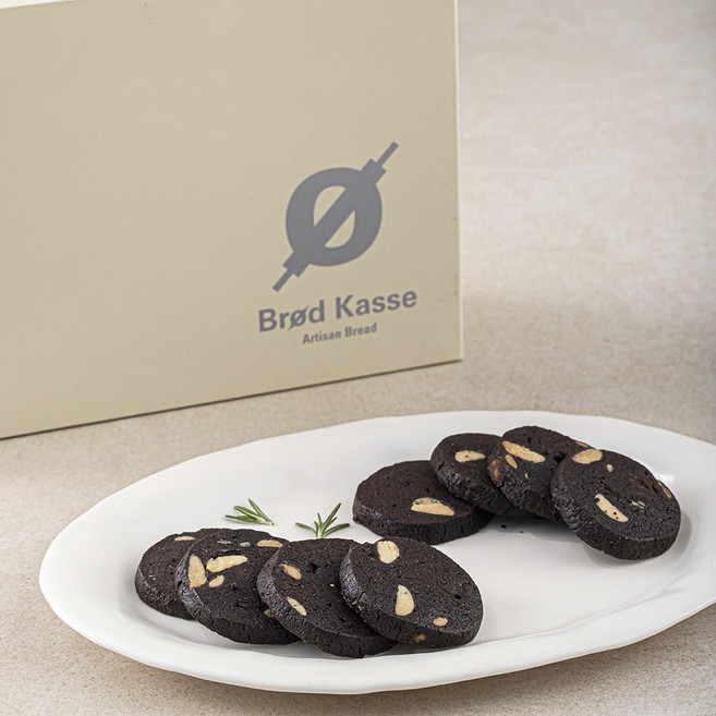 브로드카세 사브레 더블 딥초코 쿠키, 180g, 1개입, 1개