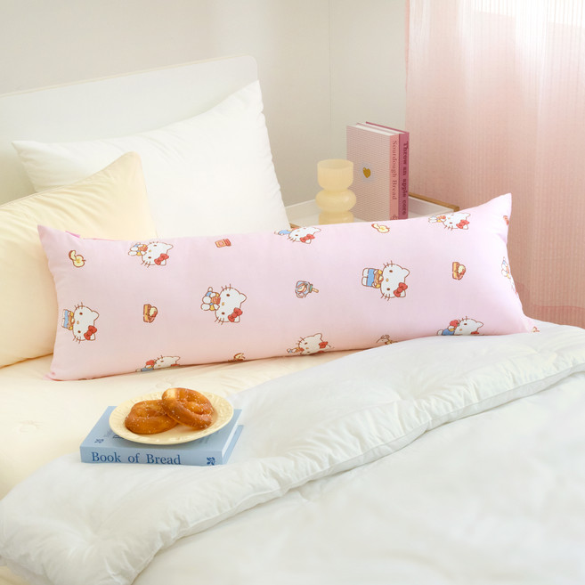 나라홈데코 산리오 워싱 빅 바디필로우, 헬로키티 애플파이