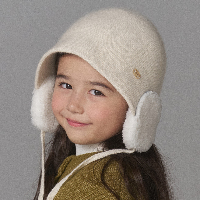 화이트샌즈 아동용 에즈라 이어보닛햇