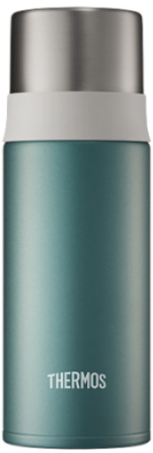 THERMOS 膳魔師 喇叭杯型保溫瓶 FFM-351K, 銀綠色(SG), 350ml, 1個