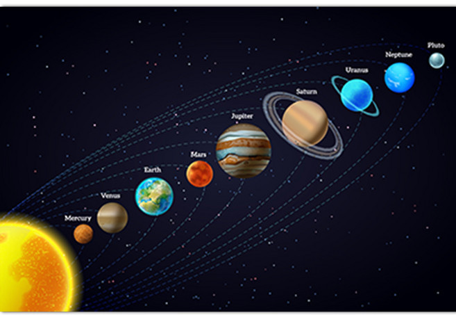 우주 행성 태양계 캔버스 포스터 05