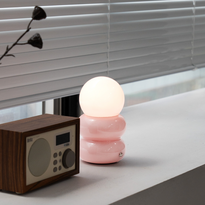 레나에너지 버블버블 인테리어 조명, 로지 글로우