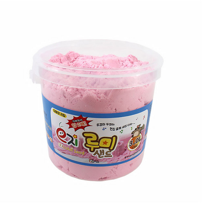 이지피아 루미샌드 리필 3L, 핑크, 1.5kg, 1개