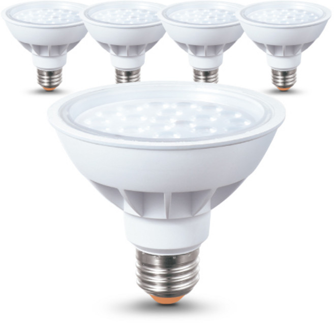씨티오 LED PAR30 집중형 15W 5p, 전구색, 5개