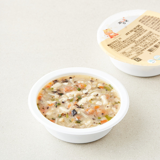 짱죽 덮밥 해물 순두부 소스, 100g, 1개