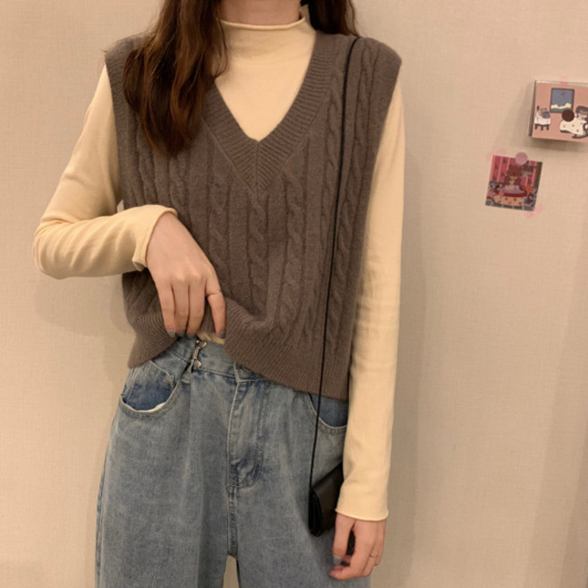 LUNA GIRL 女款 Rayan 針織背心 L25FV070434