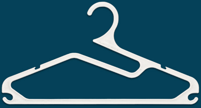 아임홈리빙 지니 심플 멀티 옷걸이, 화이트, 20개