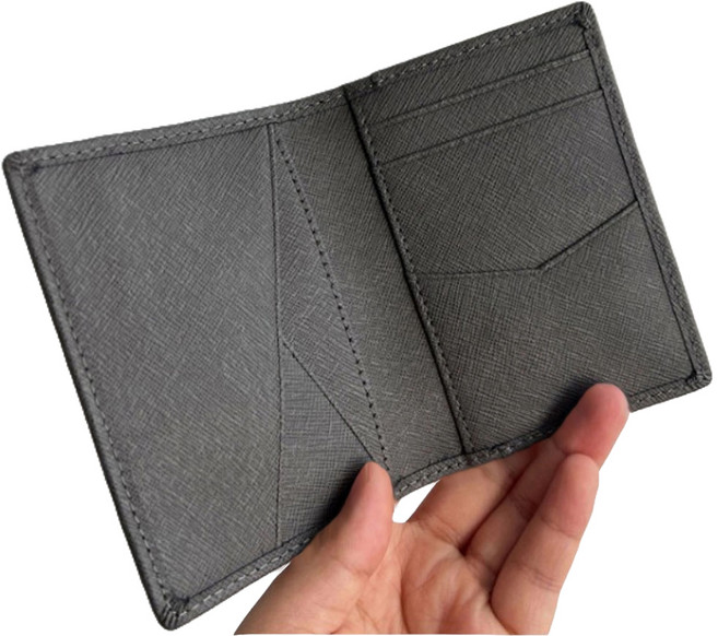 Apecto 牛皮簡約卡夾