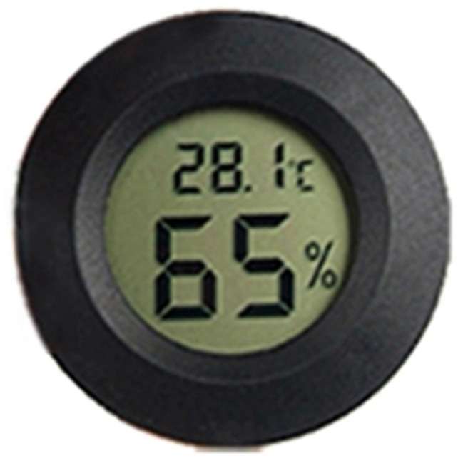 라인 온습도계, 1개, 블랙