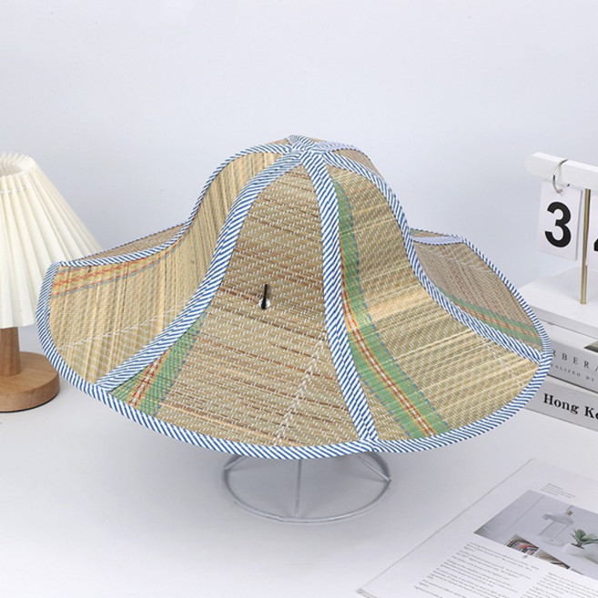 선빛 트라이 접이식 햇빛가리개 밀짚모자