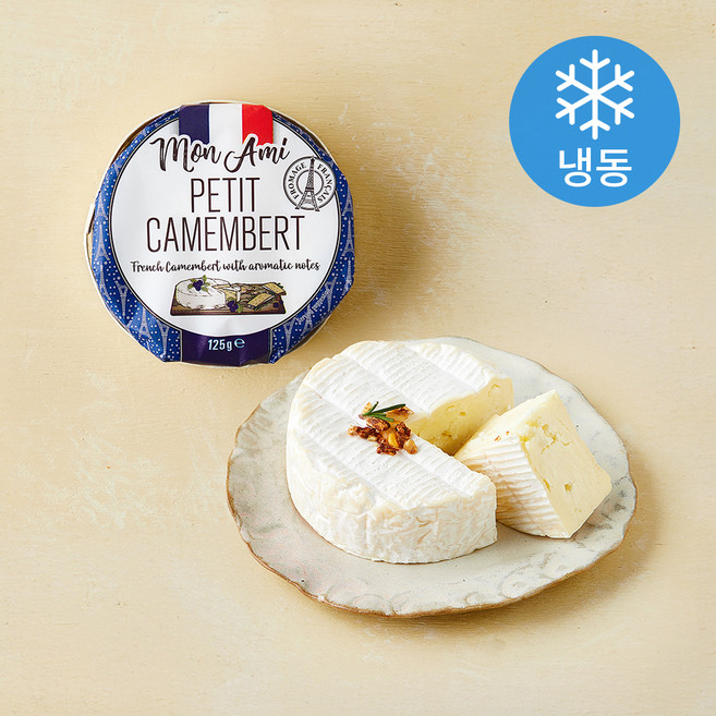 Mon Ami 프렌치 쁘띠 까망베르 (냉동), 125g, 1개