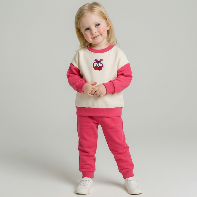 별이오키즈 아동용 앵두 상하의 세트