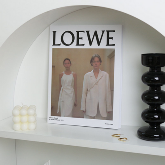 더예쁜 엽서 인테리어 잡지 포스터 카드 A4호 화보 1권