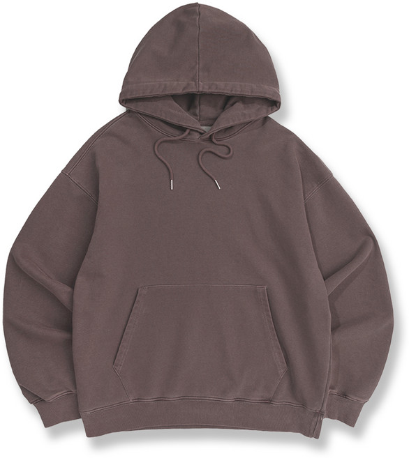 일루소 600G 피그먼트 워싱 후드티