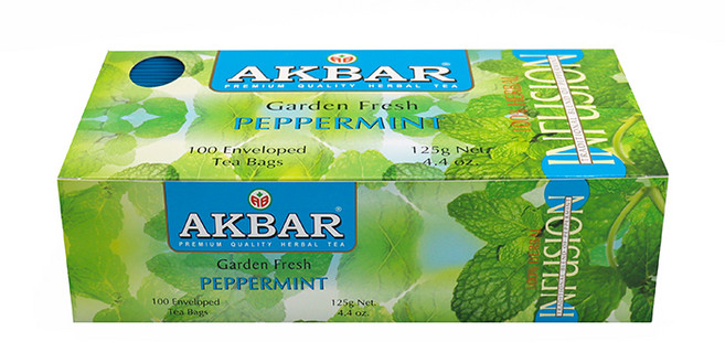 아크바 페퍼민트, 1.25g, 100개입, 1개