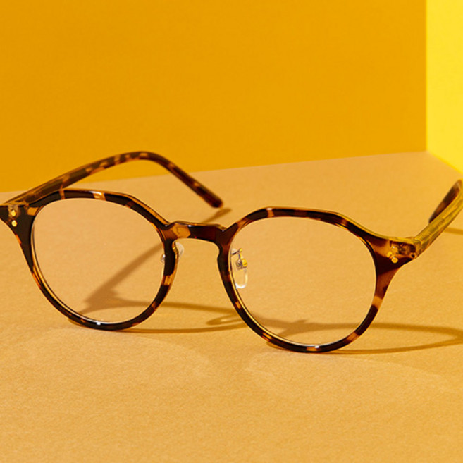 리끌로우 남녀공용 뿔테 아이웨어 B010