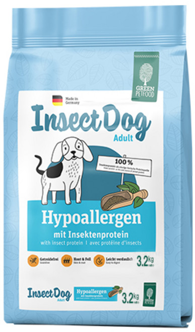 인섹트도그 강아지 기능성 사료, 밀웜, 3.2kg, 1개