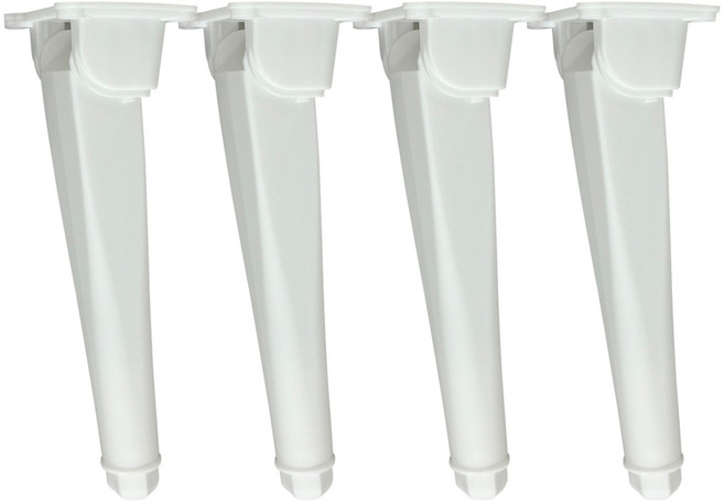 스토리퍼니쳐 국내생산 6단높이조절 상다리 4P, 화이트