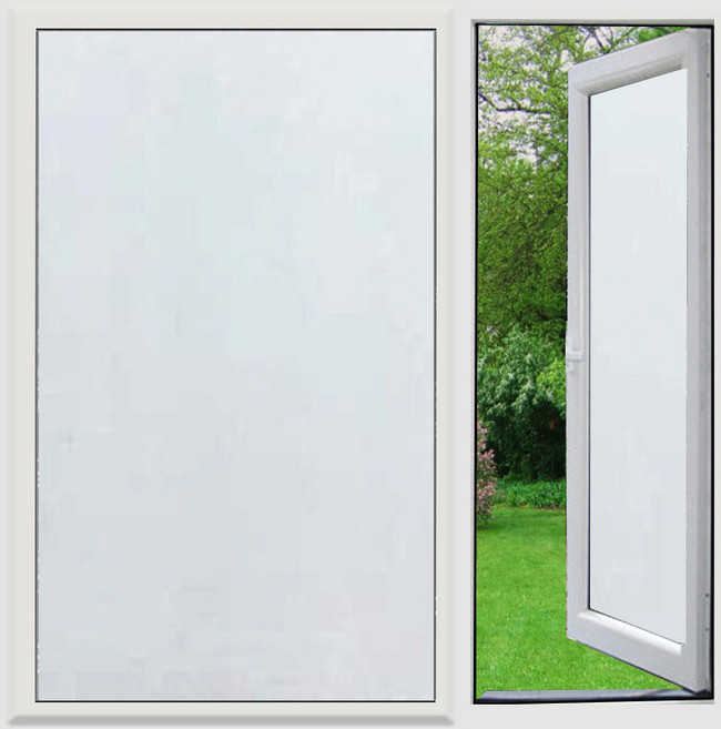 unheve 多用途玻璃窗貼膜, 23霧面白色, 70 x 200 cm