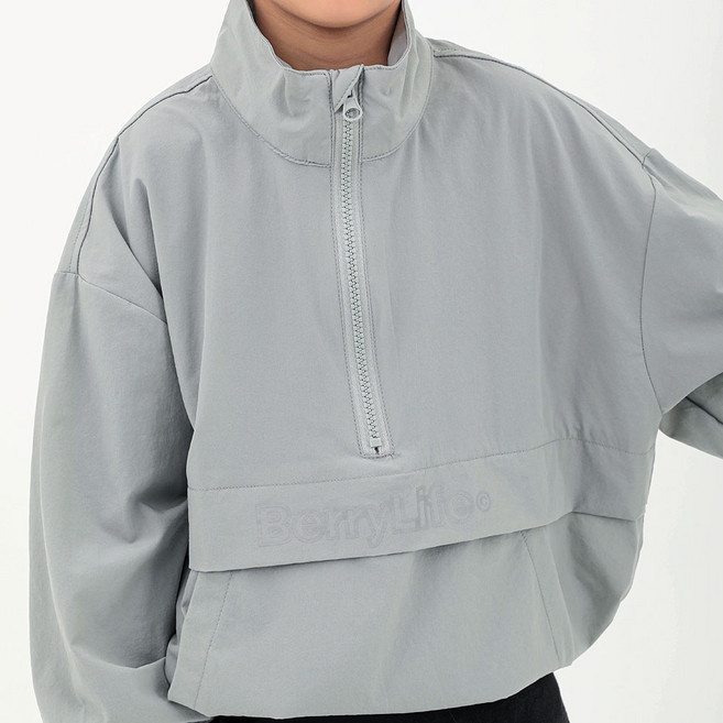 BerryCloset 男童客製化寬鬆版防風夾克