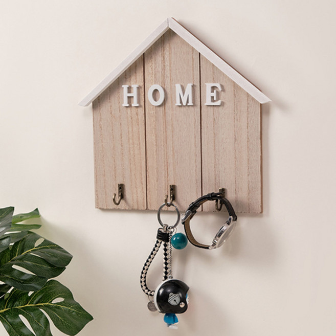 선빛 홈하우스 현관문 인테리어 벽걸이 후크, 브라운, 1개