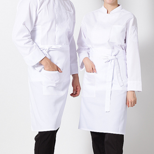 世京 男女通用廚師考試腰部圍裙