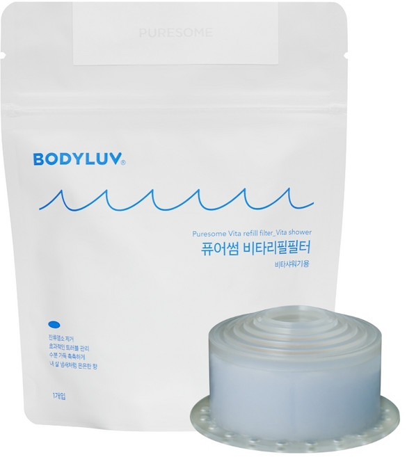 퓨어썸 비타 샤워기 리필필터, 1개, 퓨어소피