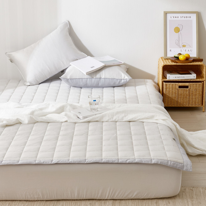 지베딩 모던 듀라론 냉감패드, 그레이