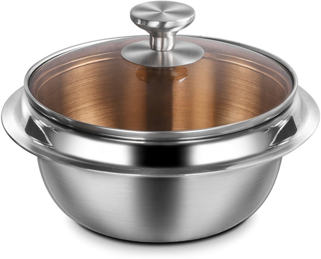 통 3중 IH 스텐 가마솥, 20cm, 1개
