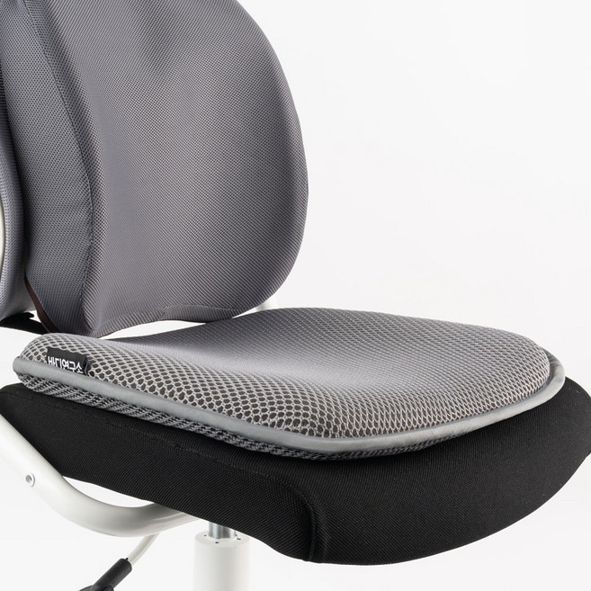 바디연구소 집중 프리미엄 의자방석, 쿨그레이