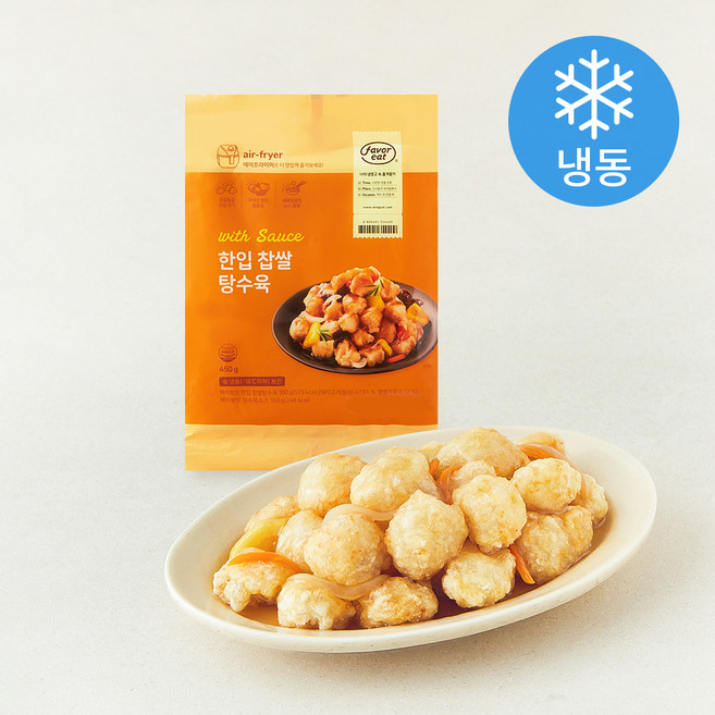 페이보잇 한입 찹쌀 탕수육 (냉동), 450g, 1개