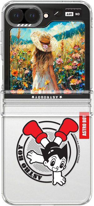 모란카노 아톰 크리스탈 투명 디자인 휴대폰 케이스