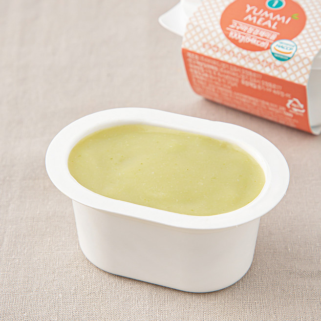 얌이밀 초기 만4~6개월 고구마청경채미음, 100g, 1개