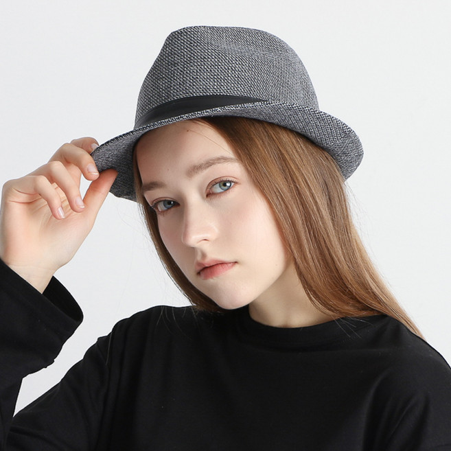 아이엠캡 하운드투스 모직 페도라