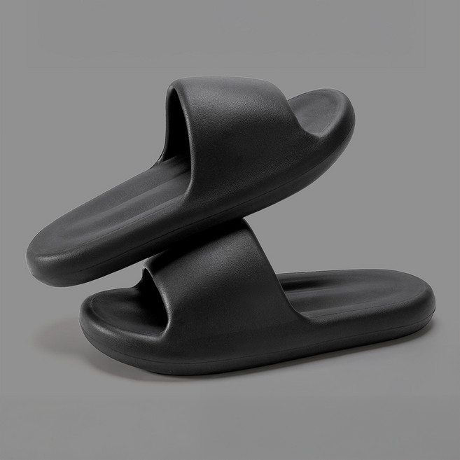 아트조이 EVA 소프트 베이직 슬리퍼, 블랙, 1개