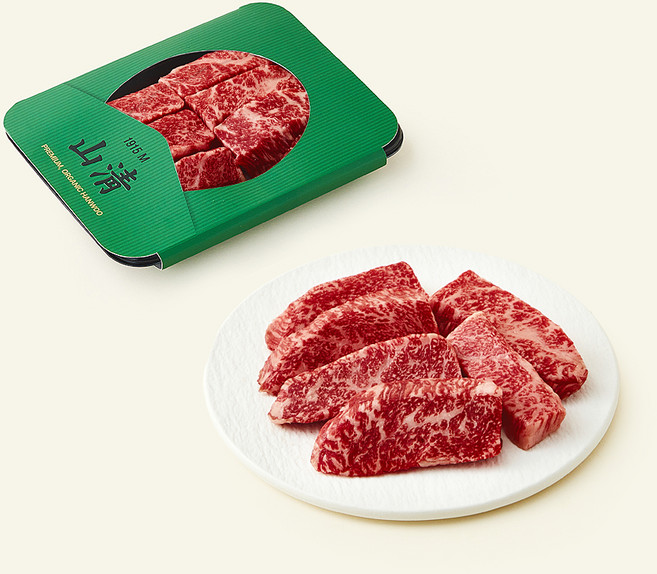 산청 유기축산물 인증 한우 업진살 1등급 구이용 (냉장), 1개, 200g