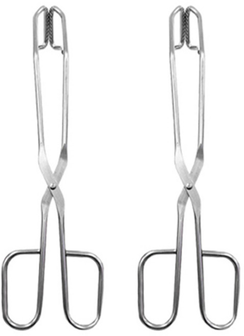 인블룸 스텐 가위형 주방집게 24cm, 2개