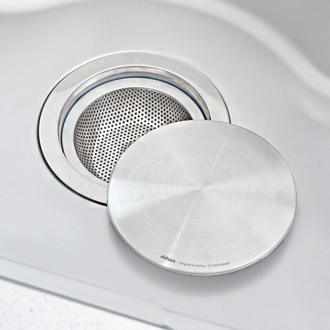 알로하우스 배수구망 + 고급형 커버 세트, 1세트