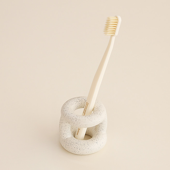 달팽이리빙 몽글몽글 칫솔꽂이 S, 오레오, 1개