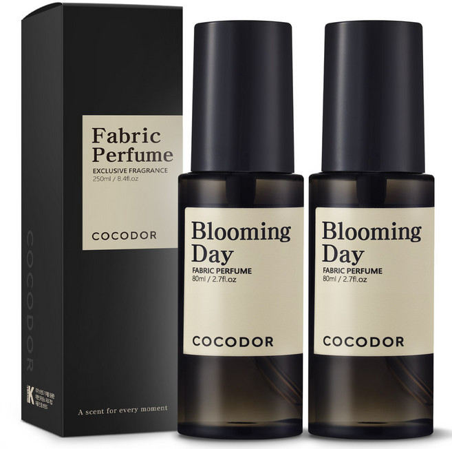 코코도르 섬유탈취제 블루밍데이, 80ml, 2개