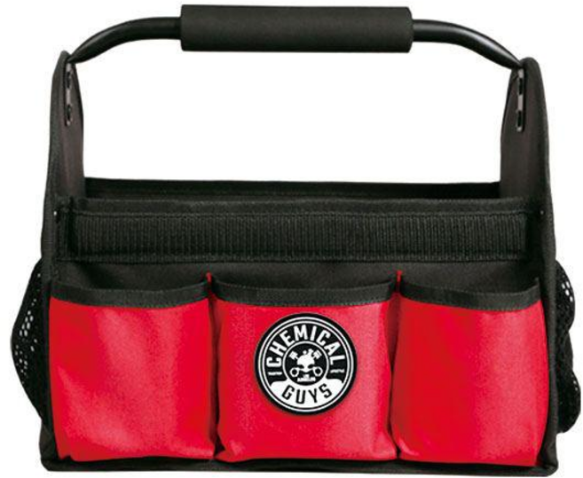 CHEMICAL GUYS 化學小子 Tool Bag V2. 911 洗車用工具袋, 紅色