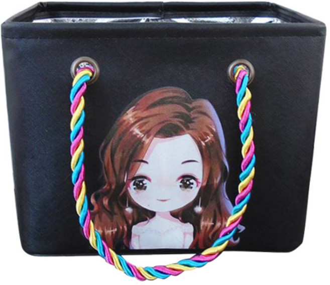 버블리데이 물 빠지는 프리티걸 목욕가방, 블랙