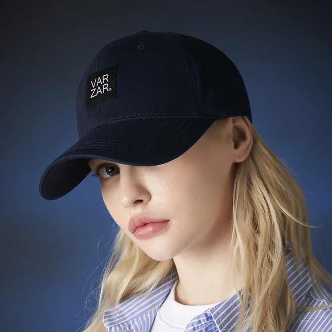 바잘 VARZAR 라벨 오버핏 볼캡
