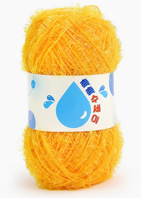 쎄비 촉촉 수세미실, 개나리, 1개