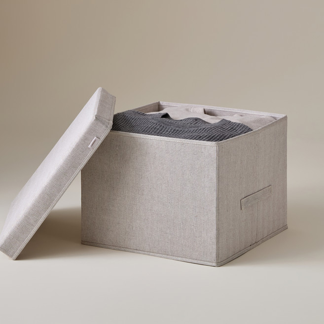 한샘 시그니처 드레스룸 수납함, 웜그레이, 1개